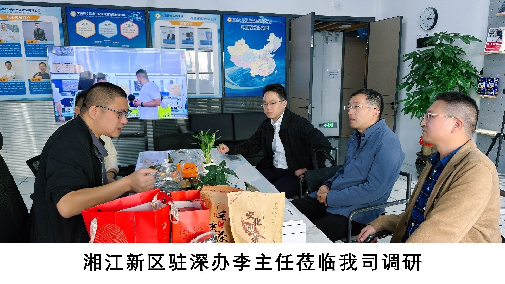 湘江新区驻办李主任来调研